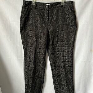 Jaclyn Smith Jacquard Pants